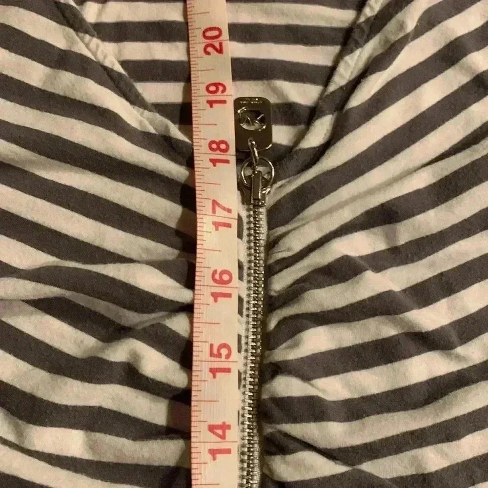 Michael kors zip shirt